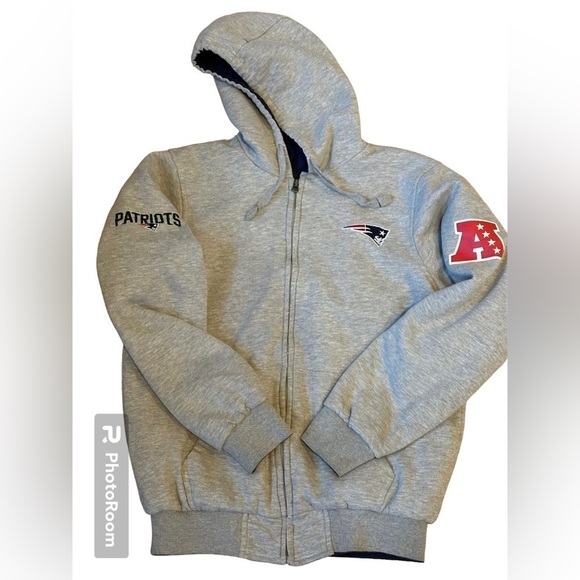 NFL reversible hoodie and jacket New England Patriots, small - Picture 3 of 9